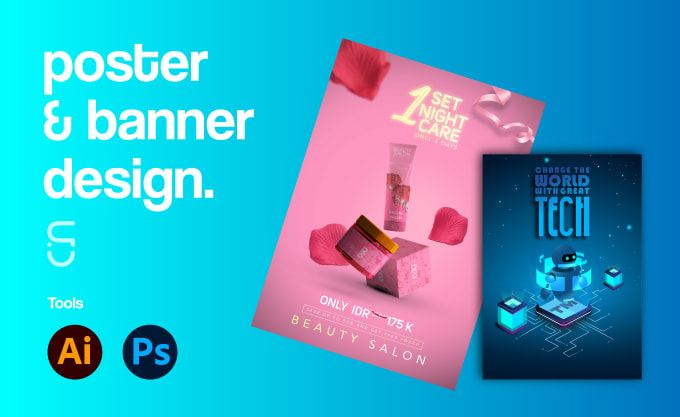 Make an interesting poster design by Smilesproject | Fiverr