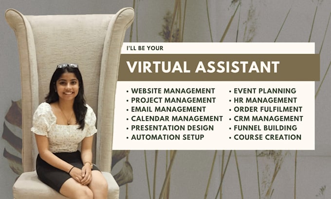 Be your executive admin virtual assistant ea by Prachigang | Fiverr