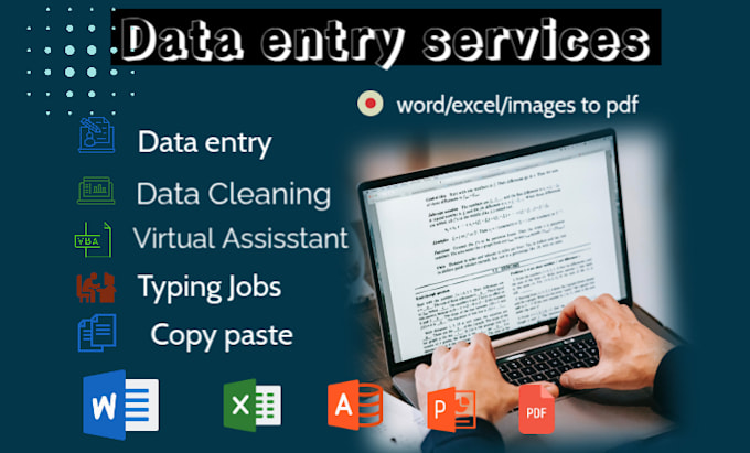 do data entry, copy paste tasks with speed and precision
