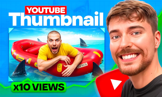 create high CTR youtube thumbnails fast