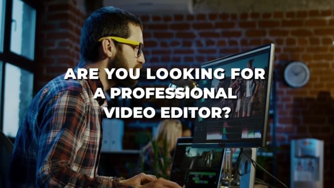 do professional amazing video editing