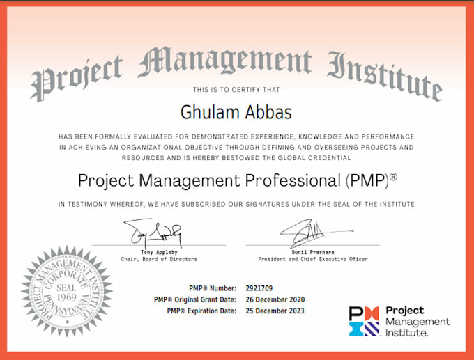 provide project management services and create documents
