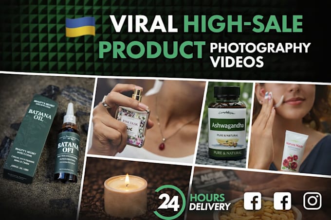 shoot professional product photography and cinematic videography