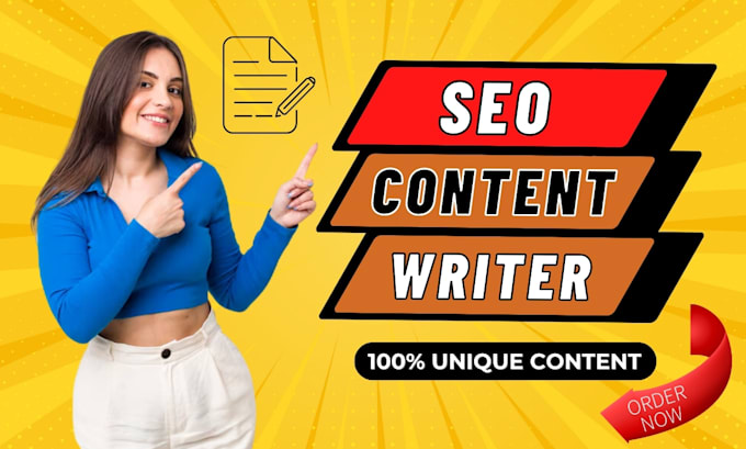do SEO content writing, blog writing and product description