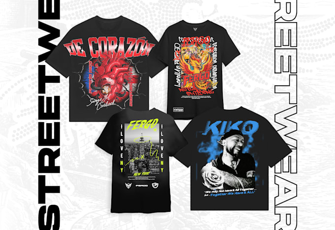 design custom culture streetwear t shirt