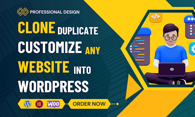 clone, duplicate and customize any website into wordpress