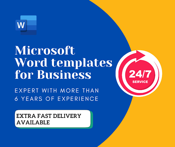 design professional microsoft word templates for business