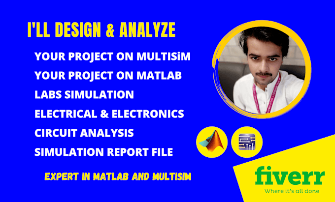 do your task on matlab or multisim