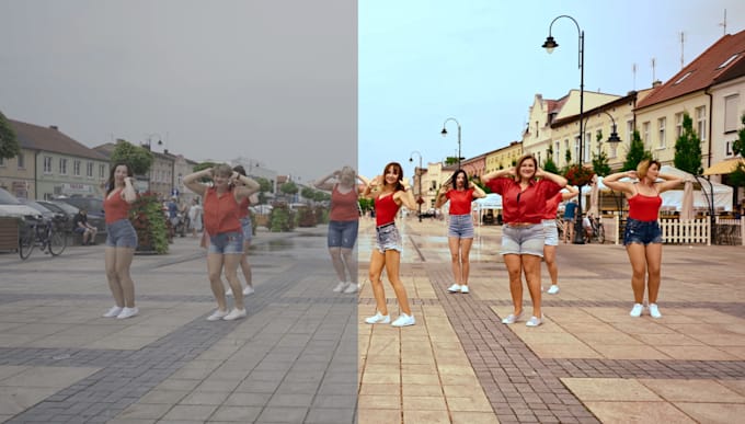 do professional color grading