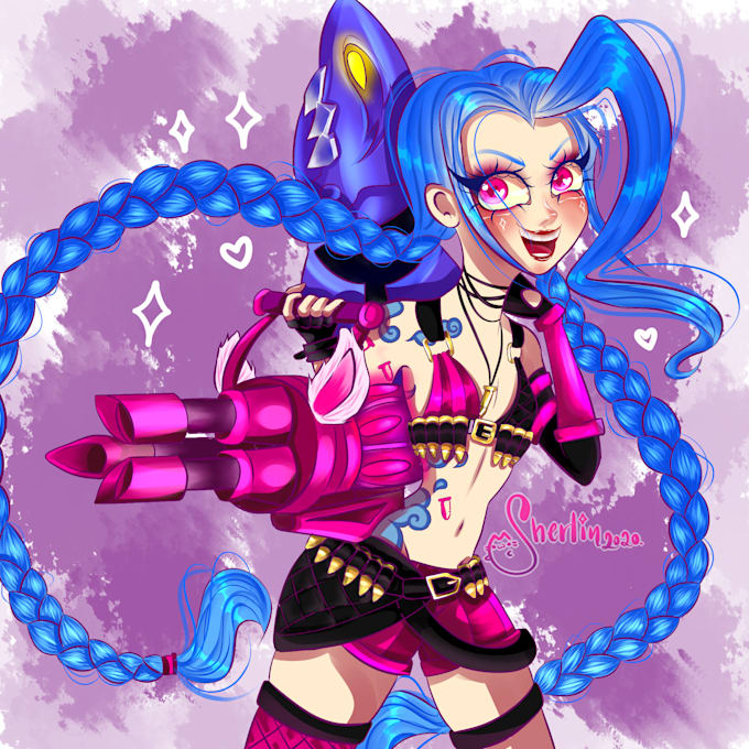 full color illustrations cute