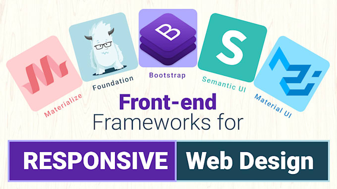 Do responsive front end development in react js, javascript by ...