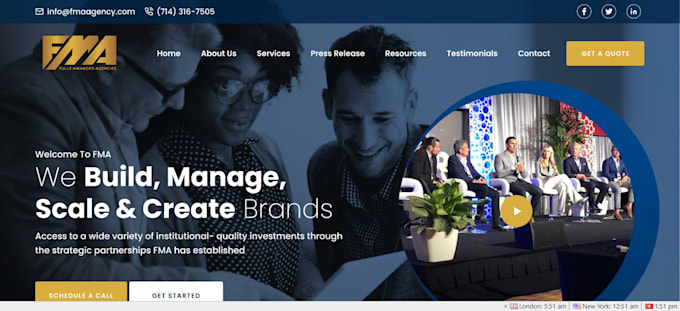 create a website at an affordable rate