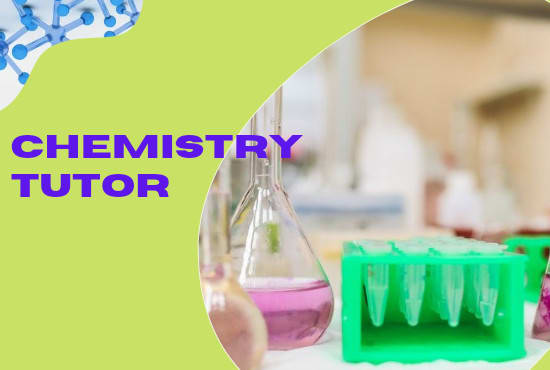 be your chemistry tutor