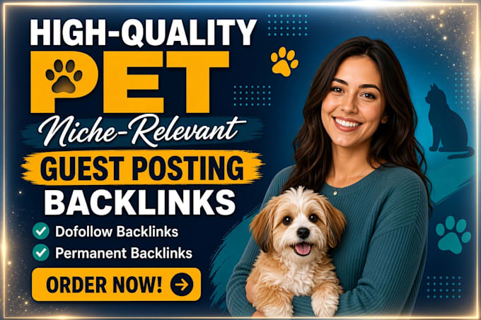 do guest posts or link insertion on pet blog SEO backlinks