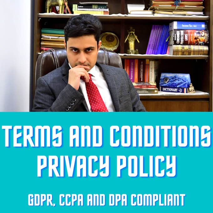 make terms and conditions and privacy policy for your website or app