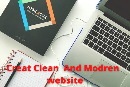 create a clean and modern wordpress website