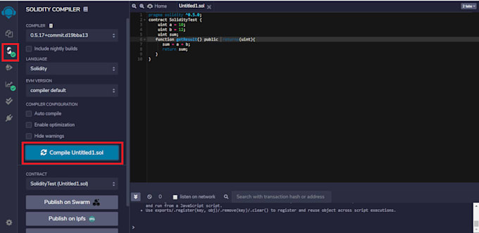 create quality custom smart contracts for a great price