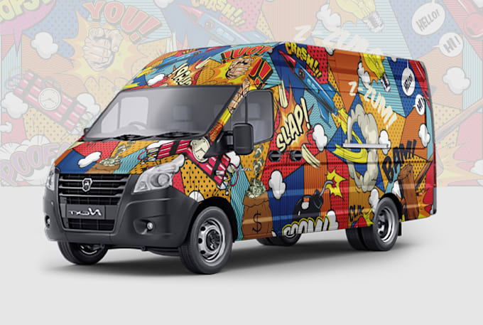 design a premium quality vehicle wrap