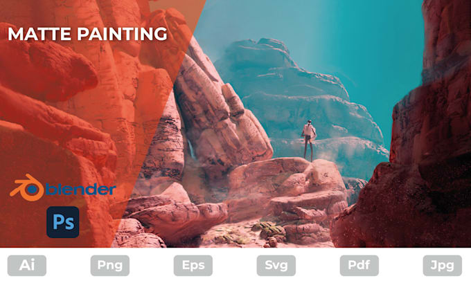 Design professional matte painting by Camiloarca | Fiverr