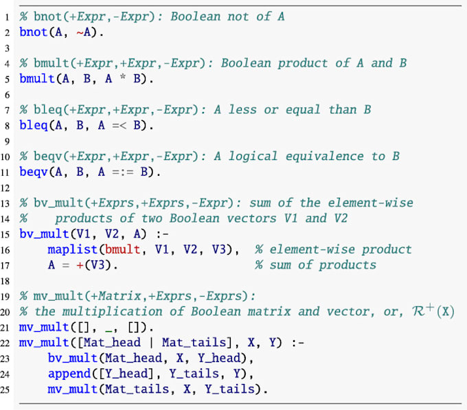 Handle prolog and logic programming tasks by Logicwithwawira | Fiverr