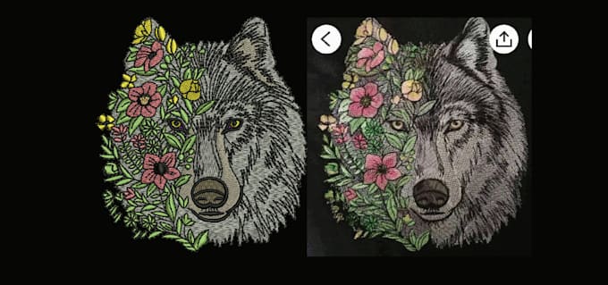 digitize sew out picture into embroidery, dst, pes, design,