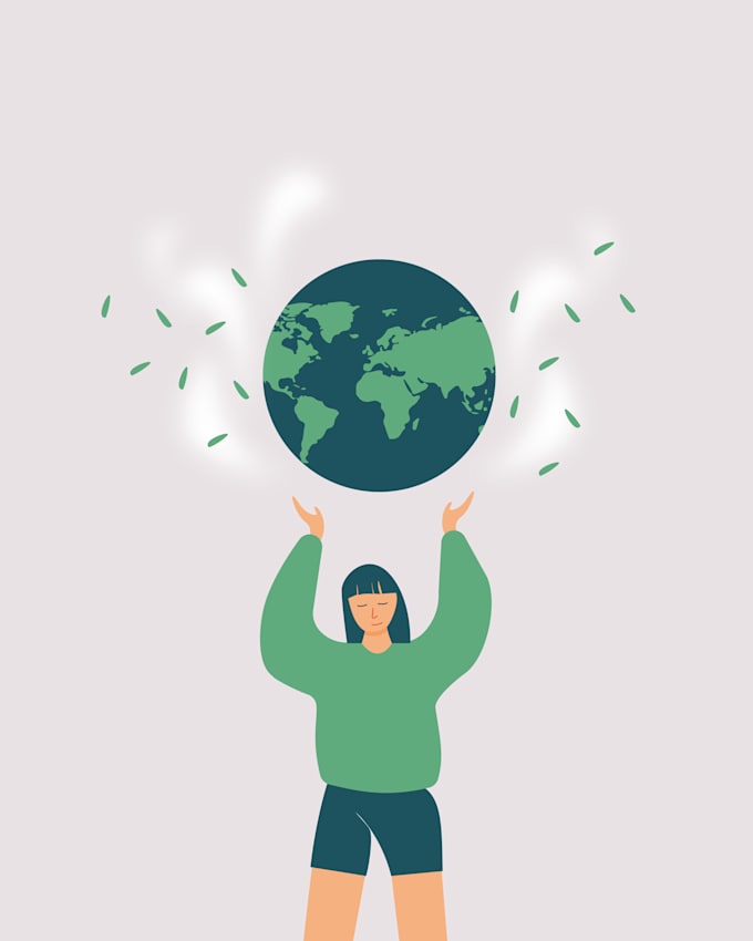 make simple character illustration with adobe illustrator
