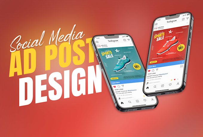 design 6 persuasive social media posts or ads