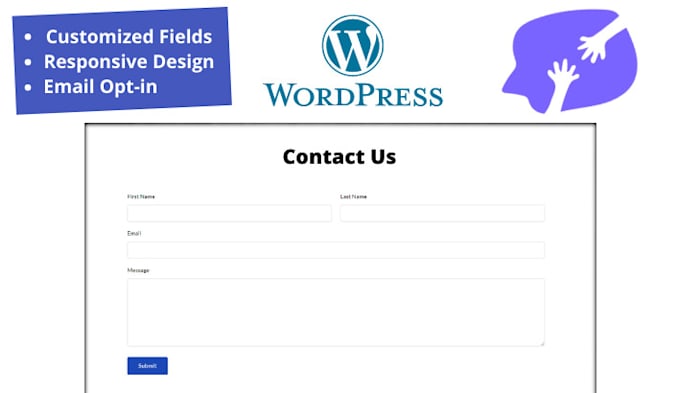 make and fix contact form in wordpress