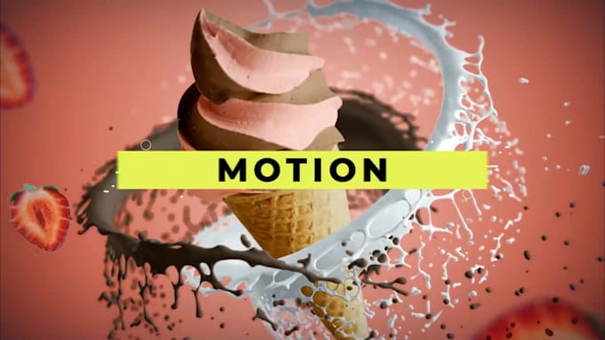 make cool motion graphics and animation