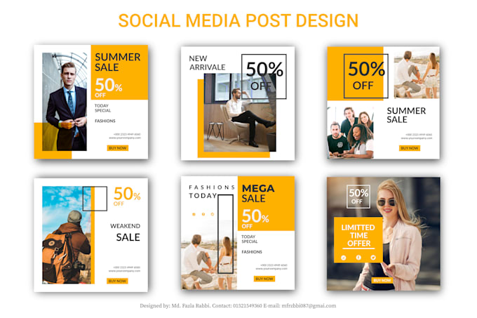 Do social media post and ad design by Mdfazlarabbi564 | Fiverr
