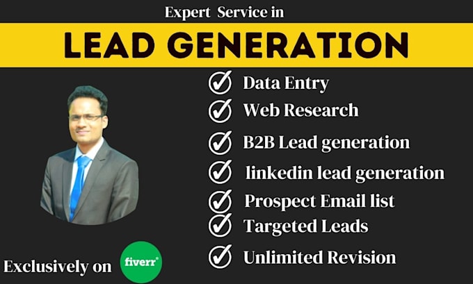 do b2b lead generation , prospect leads and email list