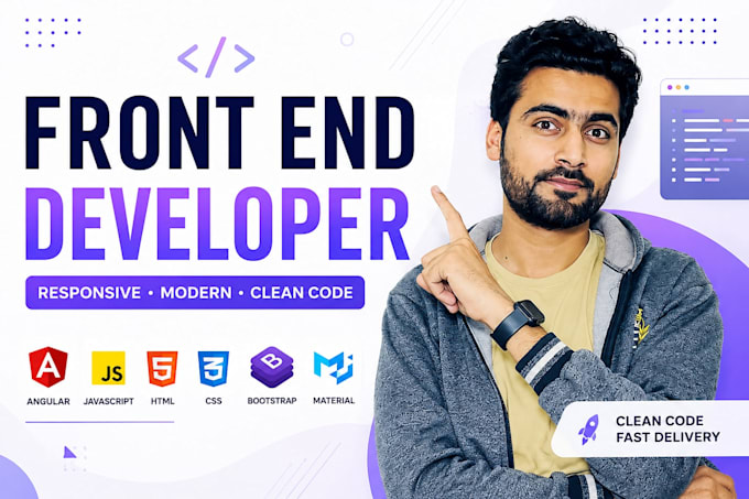 be your angular front end developer