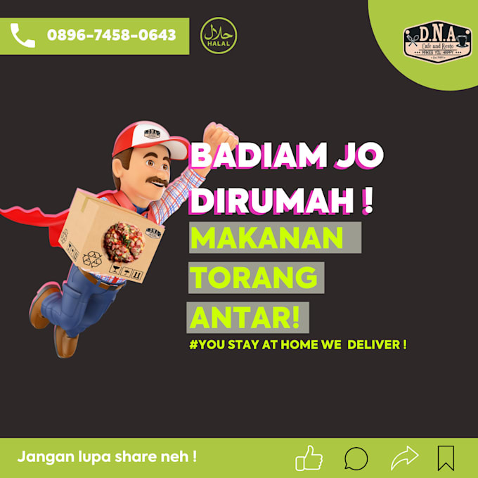 design a poster or banner for brand