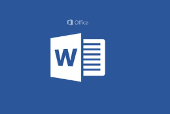 do document format design and layout on ms word