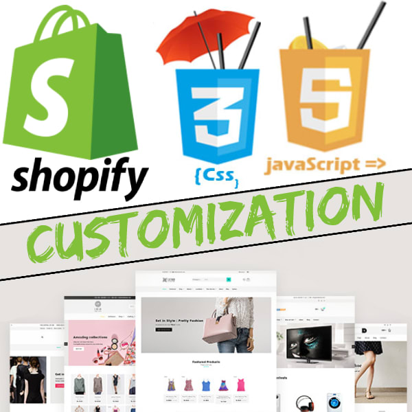do shopify or wordpress theme customization frontend bug fix