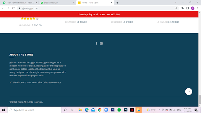 design your online store on shopify