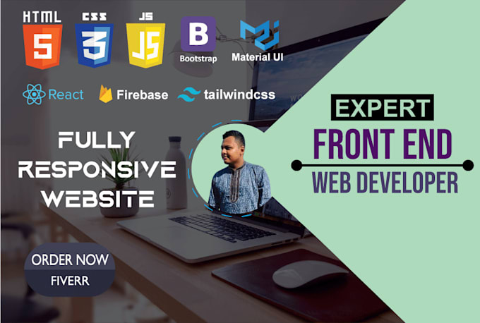 Design react front end web application by Ashfaquesam | Fiverr
