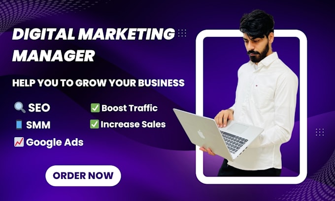 be your expert digital marketer for SEO, SMM, PPC