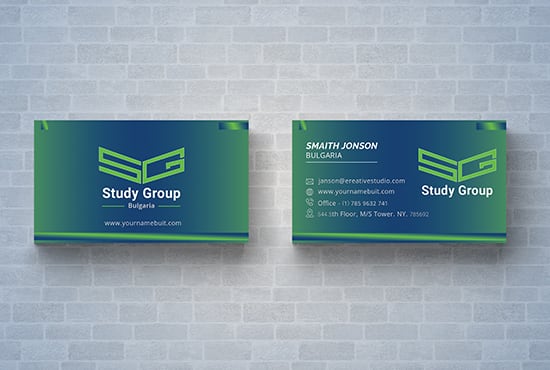 create professional business card design, within 24 hours
