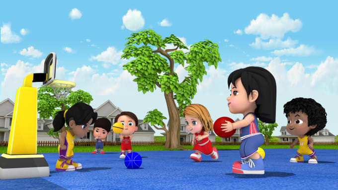 make custom 3d animation video , cartoon music video