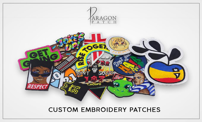 do custom embroidered patches and ship with high quality