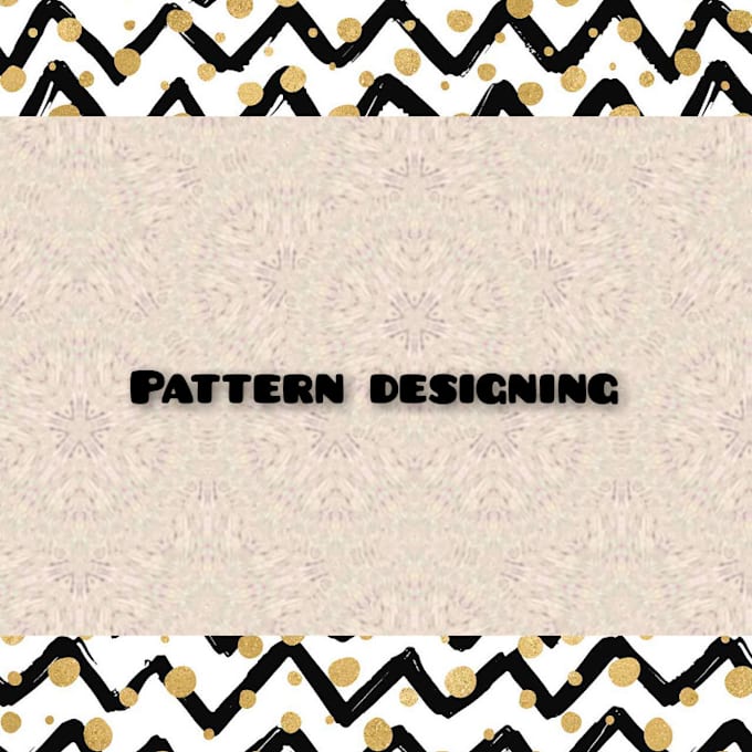 create unique pattern designs