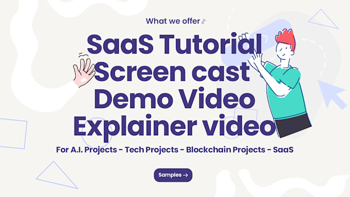 create advanced video tutorials for blockchain, saas, and ai