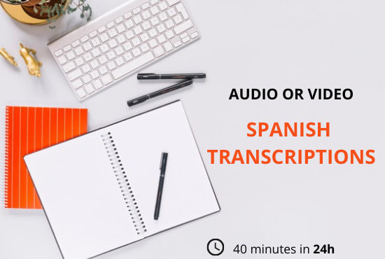 transcribe any spanish audio or video