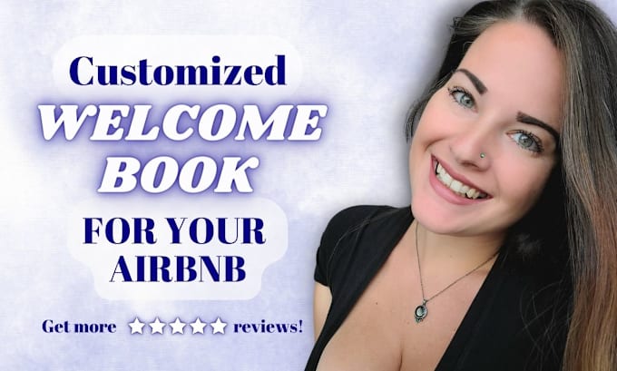 create a custom welcome book for your airbnb or rental