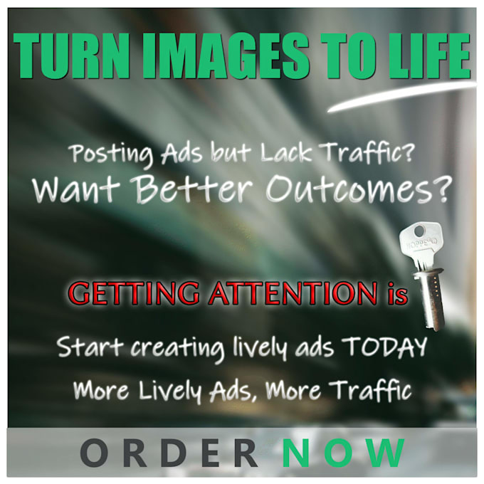 animate static image ads increase traffic leads