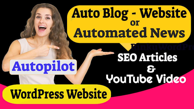 create auto blog or news website with a premium theme