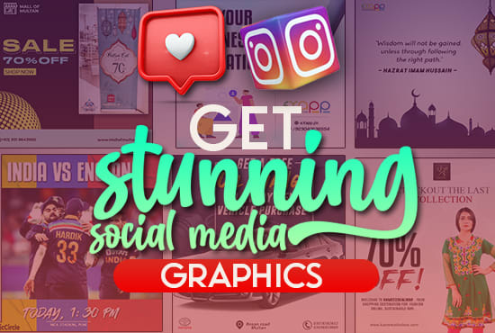 design stunning custom instagram posts and stories