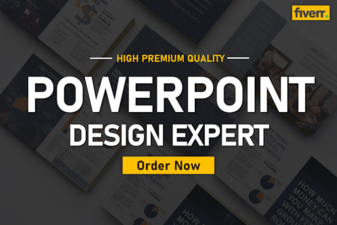 design premium powerpoint presentation slides design