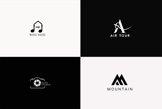 do a clean minimal logo design